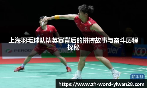 上海羽毛球队精英赛背后的拼搏故事与奋斗历程探秘