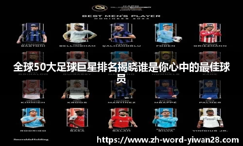 全球50大足球巨星排名揭晓谁是你心中的最佳球员